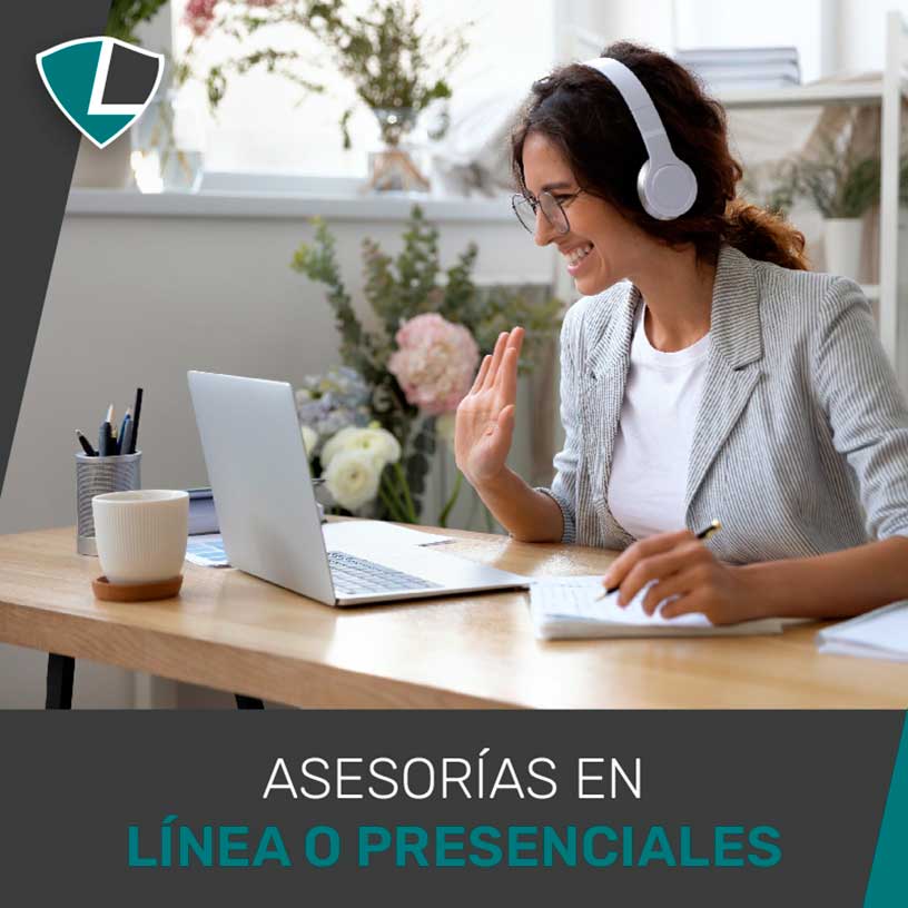 ASESORÍAS JURIDICAS EN LÍNEA O PRESENCIALES